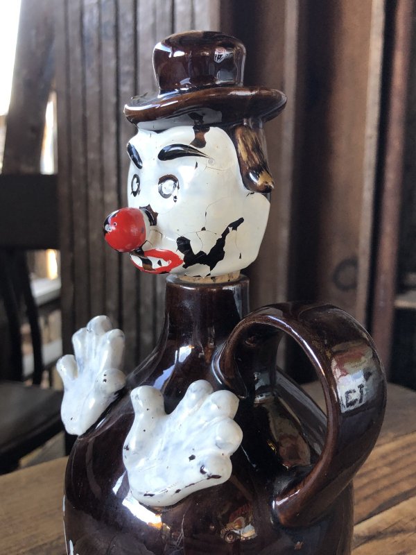 画像7: Vintage WILD CAT Juice Decanter Jug Bottle (A391)