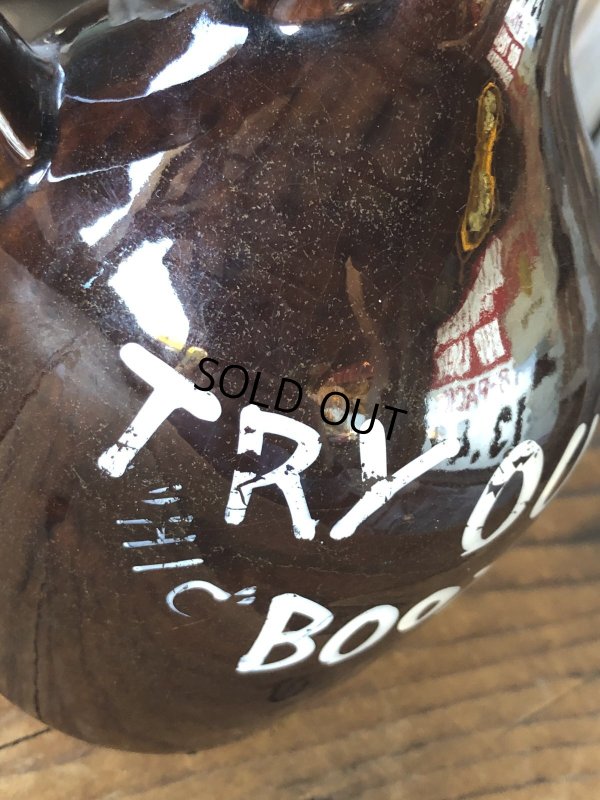 画像11: Vintage WILD CAT Juice Decanter Jug Bottle (A391)