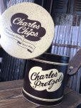 画像6: Charles Chips Advertising Pretzels Tin Can (A395) (6)