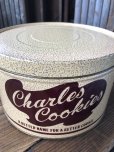 画像8: Vintage Charles Chips Advertising Cookie Tin Can (A394) (8)