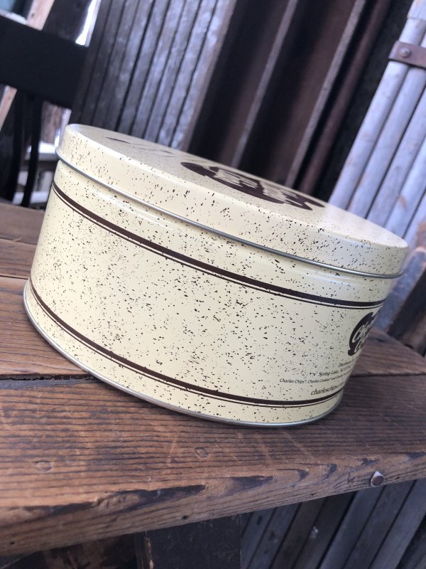 画像4: Charles Chips Advertising Cookie Tin Can (A397)