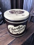 画像1: Charles Chips Advertising Pretzels Tin Can (A395) (1)