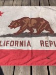 画像7: Vintage Large California Republic The BEAR Flag AJAX Cotton Paramount Flag Co 120ｘ185 cm (A399)  (7)