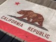 画像5: Vintage Large California Republic The BEAR Flag AJAX Cotton Paramount Flag Co 120ｘ185 cm (A399)  (5)