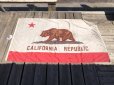 画像3: Vintage Large California Republic The BEAR Flag AJAX Cotton Paramount Flag Co 120ｘ185 cm (A399)  (3)