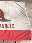 画像8: Vintage Large California Republic The BEAR Flag AJAX Cotton Paramount Flag Co 120ｘ185 cm (A399)  (8)