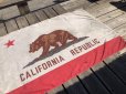 画像4: Vintage Large California Republic The BEAR Flag AJAX Cotton Paramount Flag Co 120ｘ185 cm (A399)  (4)