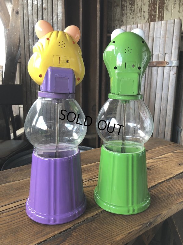 画像3: 00s The Muppet Show Kermit the Frog and Miss Piggy Gumball Machines (A400)