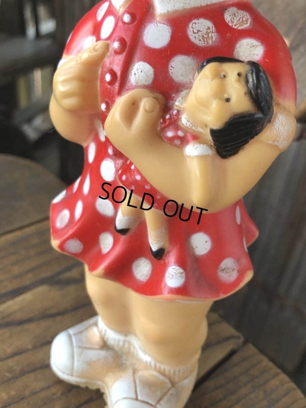画像9: 50s Vintage Sweetie Pie Squeaky Rubber Toy (A401)