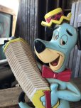 画像8: 70s Vintage Hanna Barbera Quick Draw McGraw / Huckleberry Hound Plastic Wall Hangings Plaques (A402)  (8)