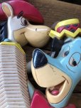 画像4: 70s Vintage Hanna Barbera Quick Draw McGraw / Huckleberry Hound Plastic Wall Hangings Plaques (A402)  (4)