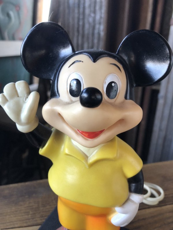 画像5: 70s Vintage Disney Mickey Mouse Night Lamp (A403)