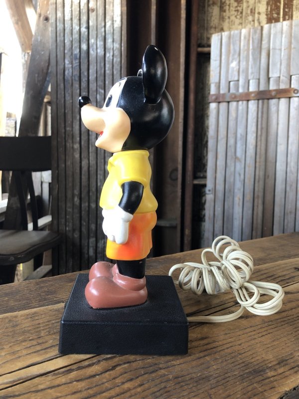 画像2: 70s Vintage Disney Mickey Mouse Night Lamp (A403)