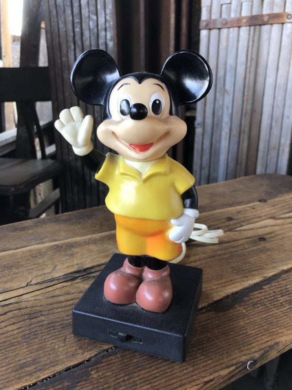 画像1: 70s Vintage Disney Mickey Mouse Night Lamp (A403)