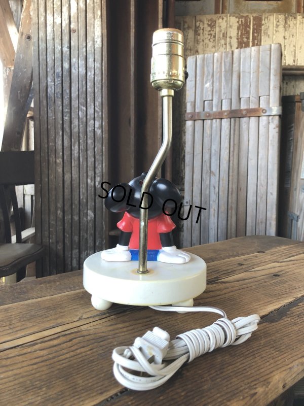 画像2: 70s Vintage Disney Mickey Mouse Night Lamp (A404)