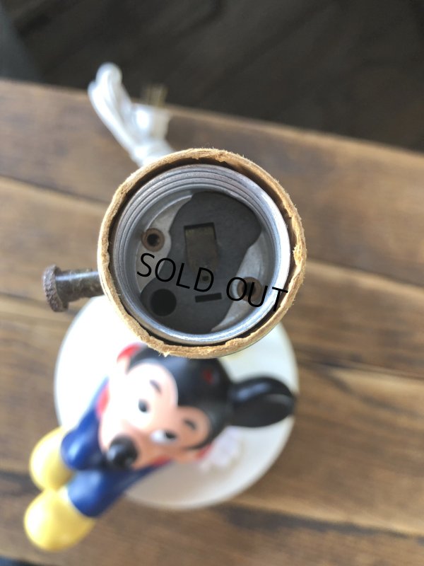 画像8: 70s Vintage Disney Mickey Mouse Night Lamp (A404)