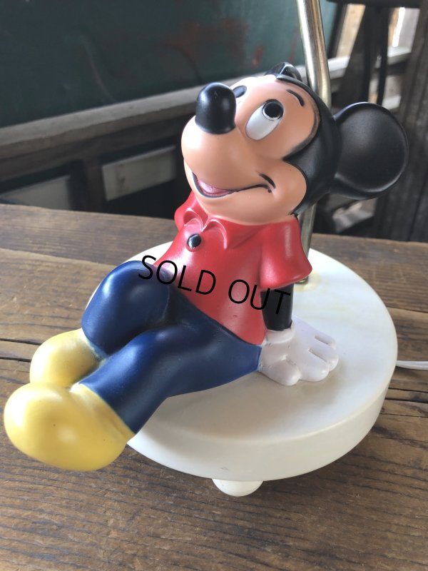 画像5: 70s Vintage Disney Mickey Mouse Night Lamp (A404)