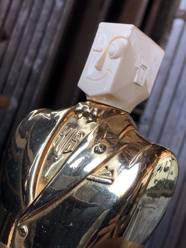 画像9: 40s Vintage Advertising HIS Men's After Shave Lotion Bottle Rare Gold Ver (A408) 