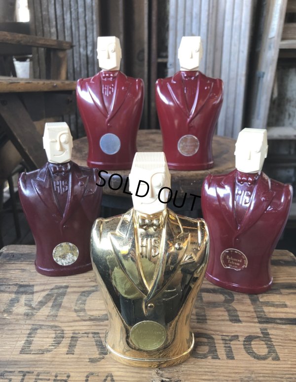 画像13: 40s Vintage Advertising HIS Men's Balanced Talcum Bottle (A404) 