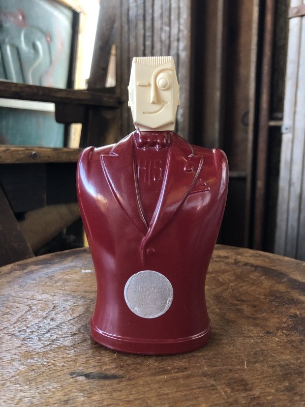 画像1: 40s Vintage Advertising HIS Men's After Shave Lotion Bottle (A407) 