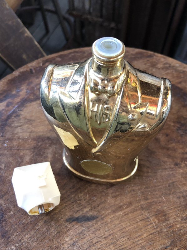 画像11: 40s Vintage Advertising HIS Men's After Shave Lotion Bottle Rare Gold Ver (A408) 