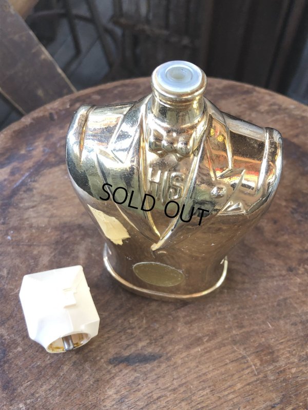 画像11: 40s Vintage Advertising HIS Men's After Shave Lotion Bottle Rare Gold Ver (A408) 