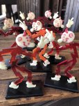 画像14: 〜50s Vintage REDDY KILOWATT Standing Business Card Holder Figure (A417) (14)