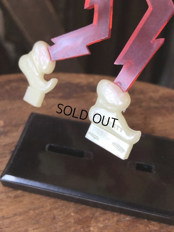 画像9: 〜50s Vintage REDDY KILOWATT Standing Business Card Holder Figure (A416)