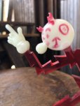 画像5: 〜50s Vintage REDDY KILOWATT Standing Business Card Holder Figure (A415) (5)