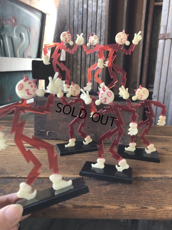 画像14: 〜50s Vintage REDDY KILOWATT Standing Business Card Holder Figure (A416)