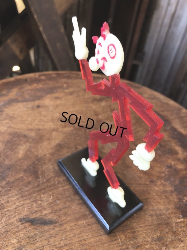 画像2: 〜50s Vintage REDDY KILOWATT Standing Business Card Holder Figure (A416)