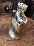 画像2: 40s Vintage Advertising HIS Men's Cologne Bottle Rare Gold Ver (A409)  (2)