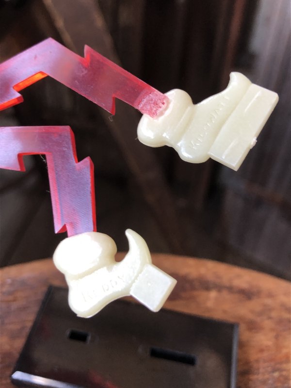 画像9: 〜50s Vintage REDDY KILOWATT Standing Business Card Holder Figure (A417)