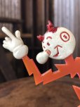 画像6: 〜50s Vintage REDDY KILOWATT Standing Business Card Holder Figure (A414) (6)