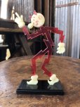 画像1: 〜50s Vintage REDDY KILOWATT Standing Business Card Holder Figure (A418) (1)