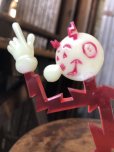 画像6: 〜50s Vintage REDDY KILOWATT Standing Business Card Holder Figure (A416) (6)