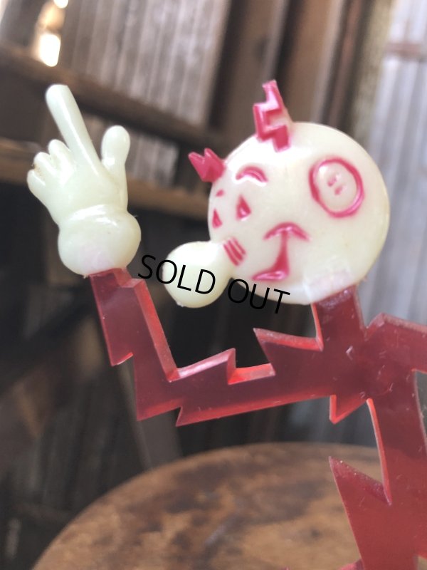 画像6: 〜50s Vintage REDDY KILOWATT Standing Business Card Holder Figure (A416)