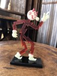 画像3: 〜50s Vintage REDDY KILOWATT Standing Business Card Holder Figure (A419) (3)