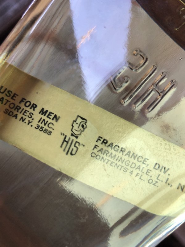 画像4: 40s Vintage Advertising HIS Men's Bottle (A413) 