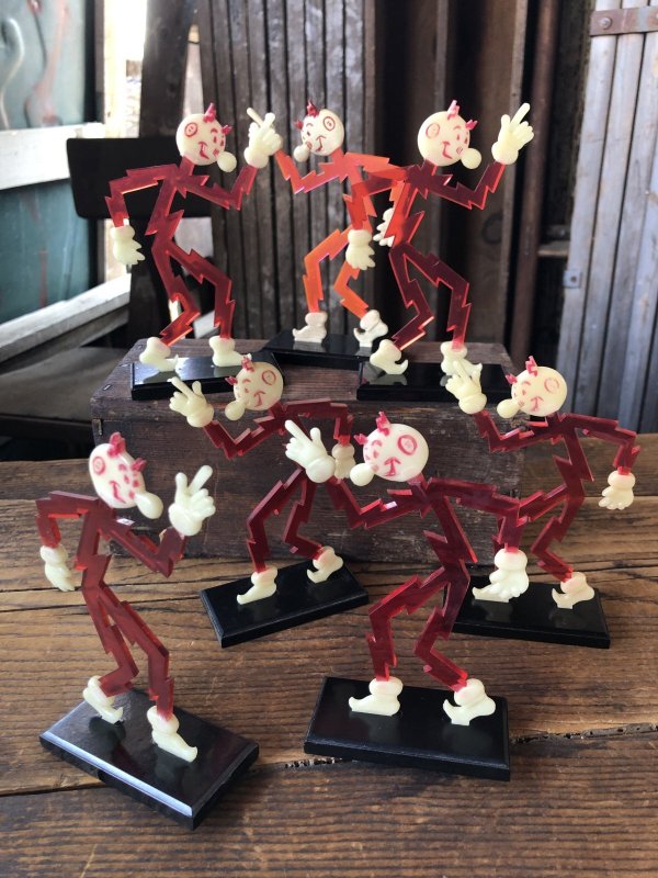 画像13: 〜50s Vintage REDDY KILOWATT Standing Business Card Holder Figure (A414)