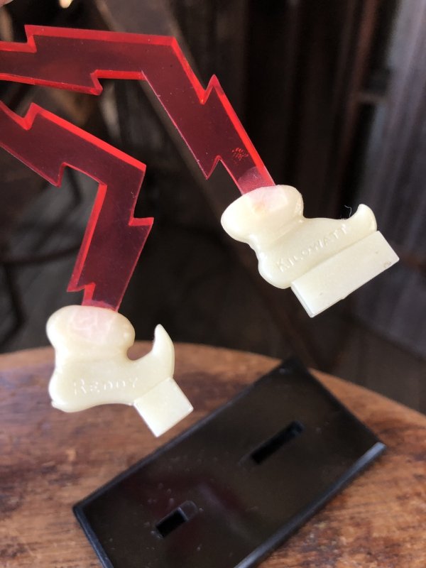 画像9: 〜50s Vintage REDDY KILOWATT Standing Business Card Holder Figure (A418)