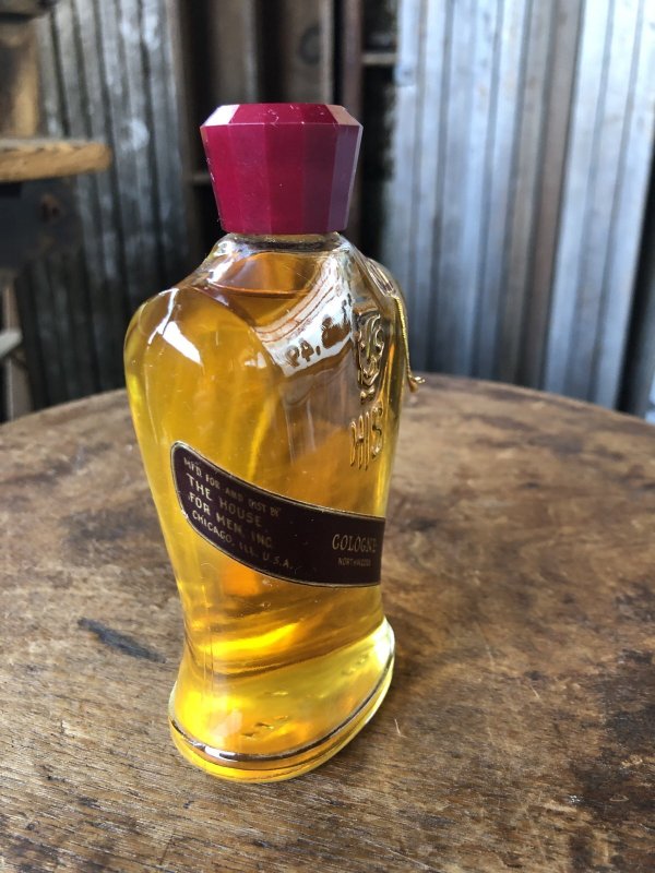 画像4: 40s Vintage Advertising HIS Men's Cologne Bottle (A410) 