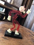 画像3: 〜50s Vintage REDDY KILOWATT Standing Business Card Holder Figure (A417) (3)