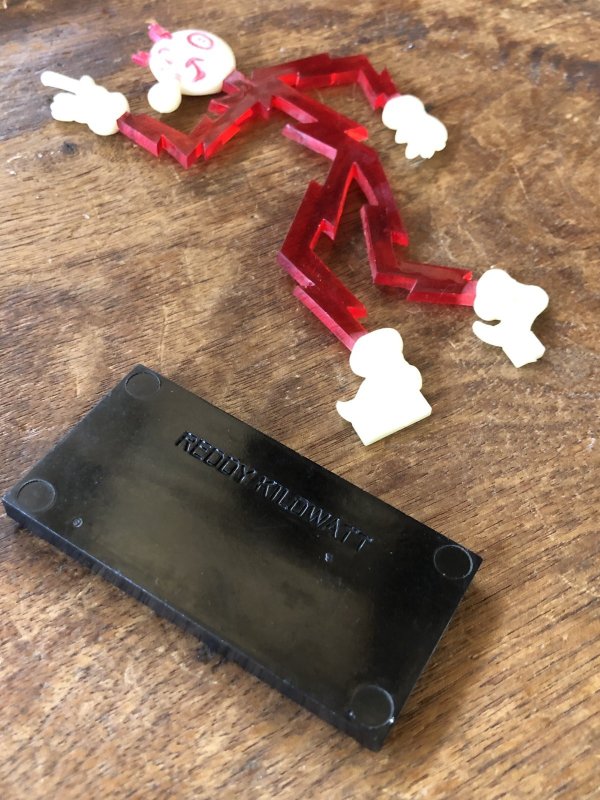 画像11: 〜50s Vintage REDDY KILOWATT Standing Business Card Holder Figure (A415)