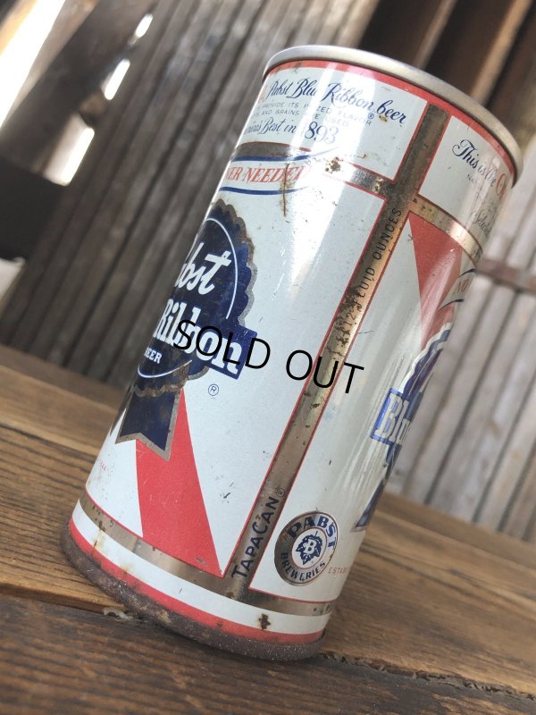 画像2: Vintage Pabst Blue Ribbon Beer Pull Tab Tapa Can 12 fl oz (A422)