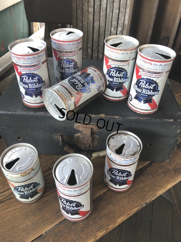 画像5: Vintage Pabst Blue Ribbon Beer Pull Tab Tapa Can 12 fl oz (A422)