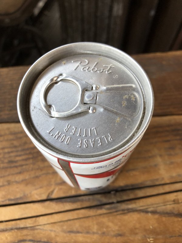 画像3: Vintage Pabst Blue Ribbon Beer Pull Tab Tapa Can 12 fl oz (A428)