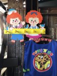 画像15: 70s Vintage Raggedy Ann and Andy Wall Hanging Coat/ Hat Rack Kids Decor (A430)   (15)