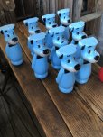 画像5: 60s Hanna-Barbera Huckleberry Hound Bowling Pins Plastic Blow Mold Figures (A429)  (5)