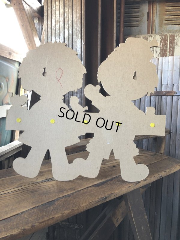 画像3: 70s Vintage Raggedy Ann and Andy Wall Hanging Coat/ Hat Rack Kids Decor (A430)  